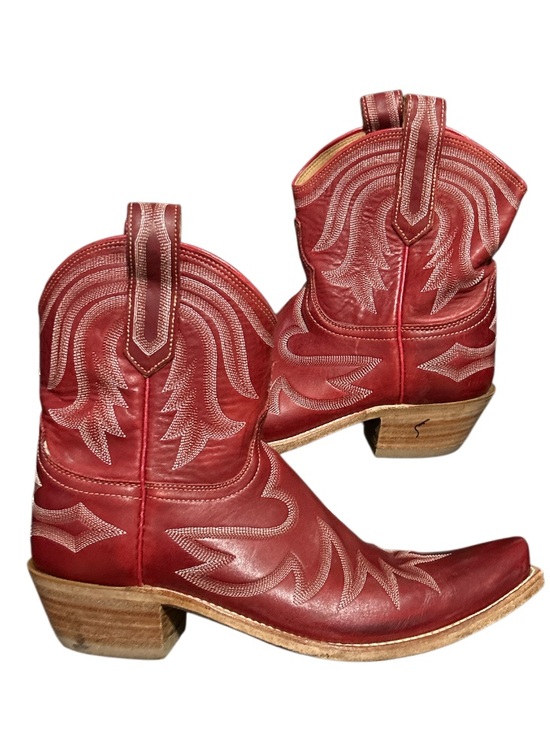 Lucchese Shoes - Lucchese PRIS red western boots Size 8